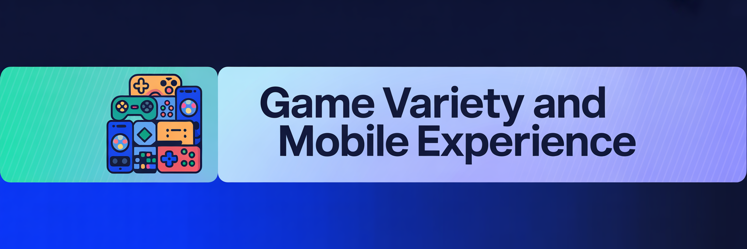Game Variety and Mobile Experience